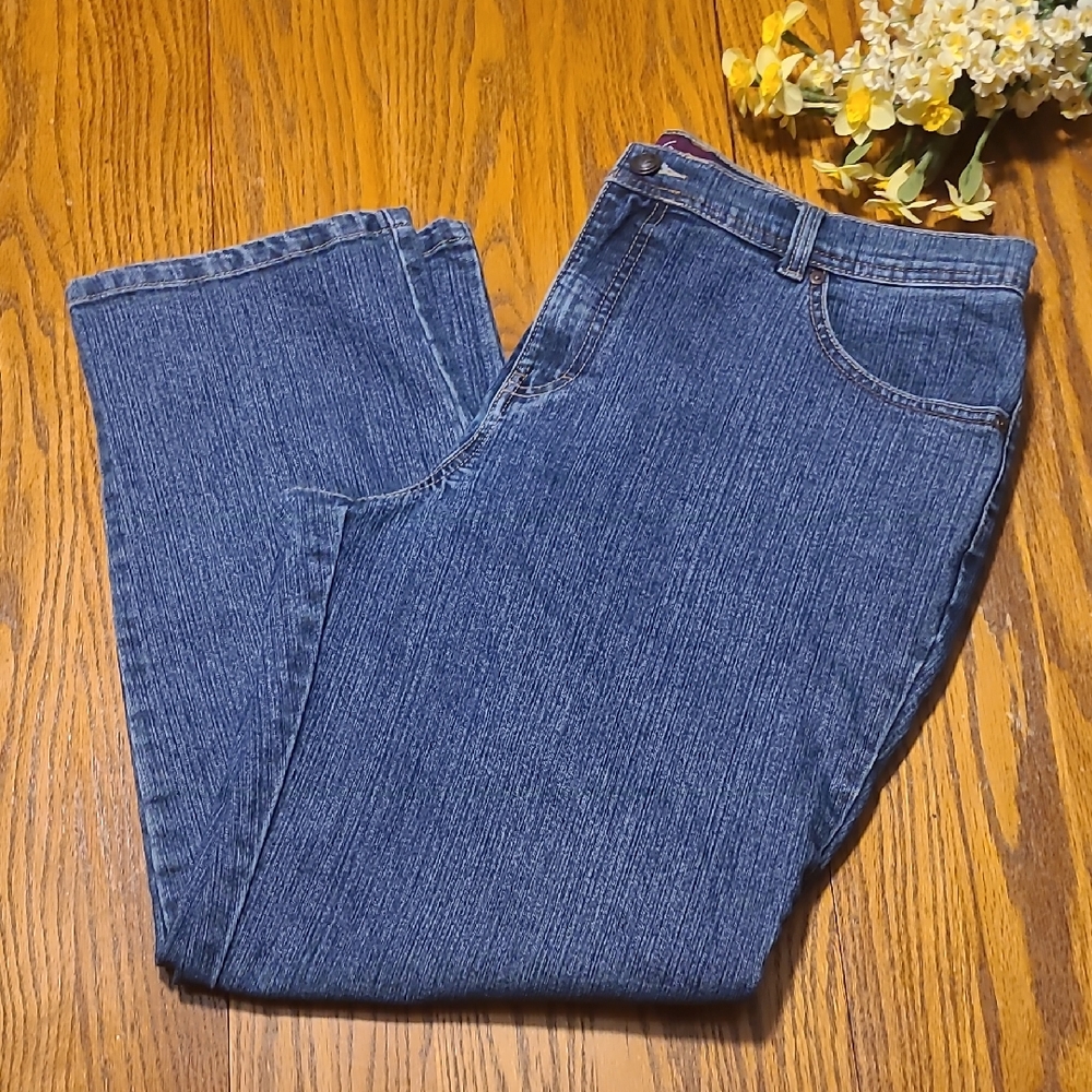 Gloria Vanderbilt Indigo Denim Jeans - Ladies 16W Short